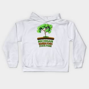 Michigan Warren Dunes State Park Kids Hoodie